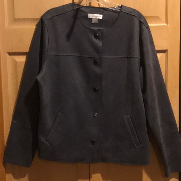 Christopher & Banks Gray Blazer - Picture 1 of 6